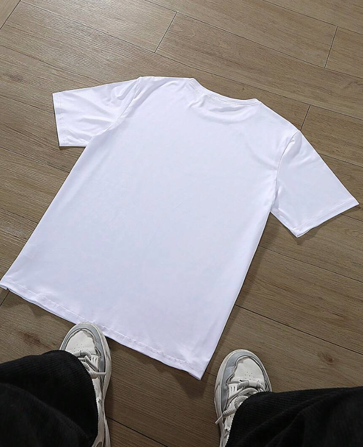 Men's Skeleton Graphic Tee 100% Cotton