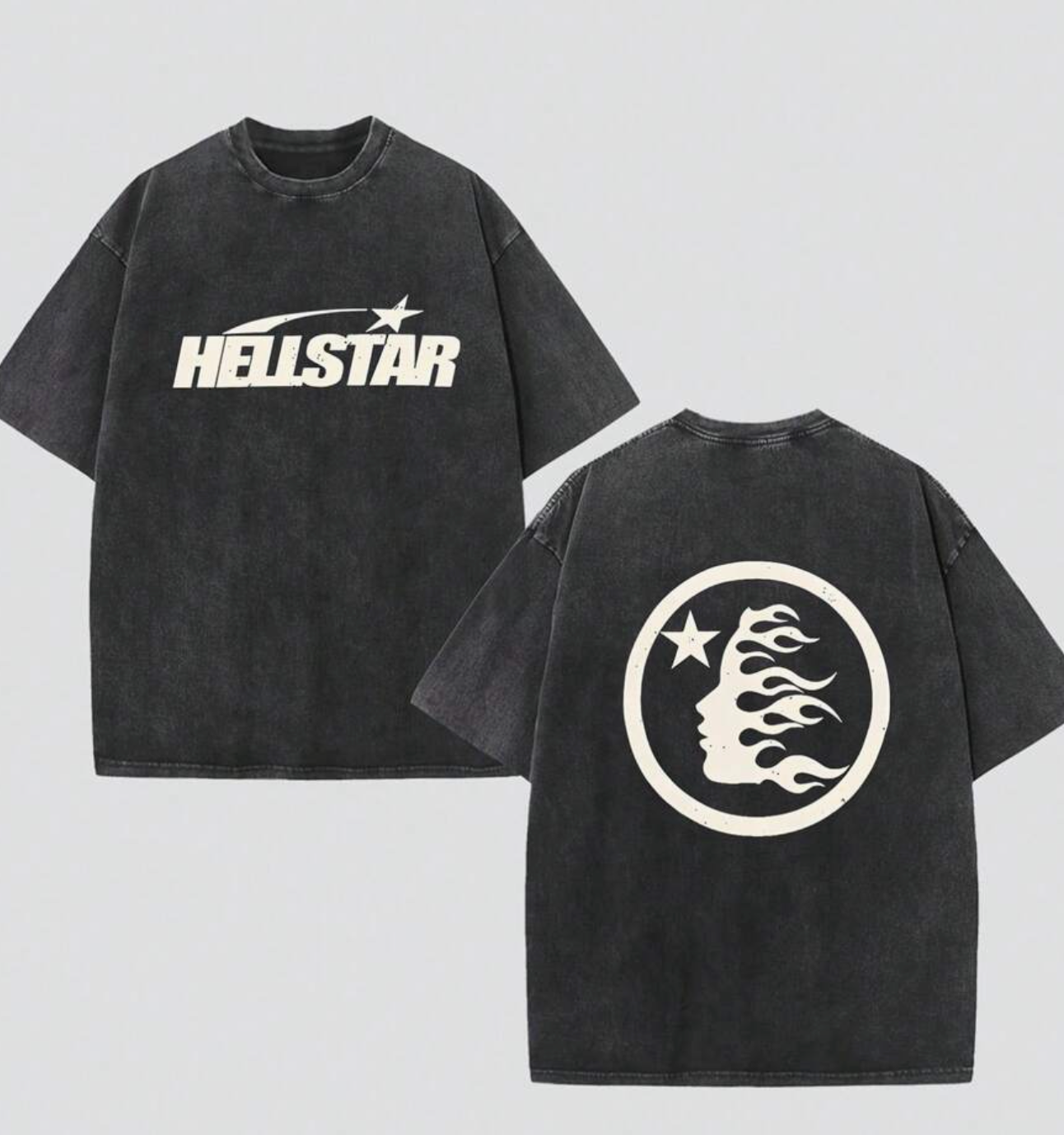 Casual HellStar Graphic Tee 100% Cotton