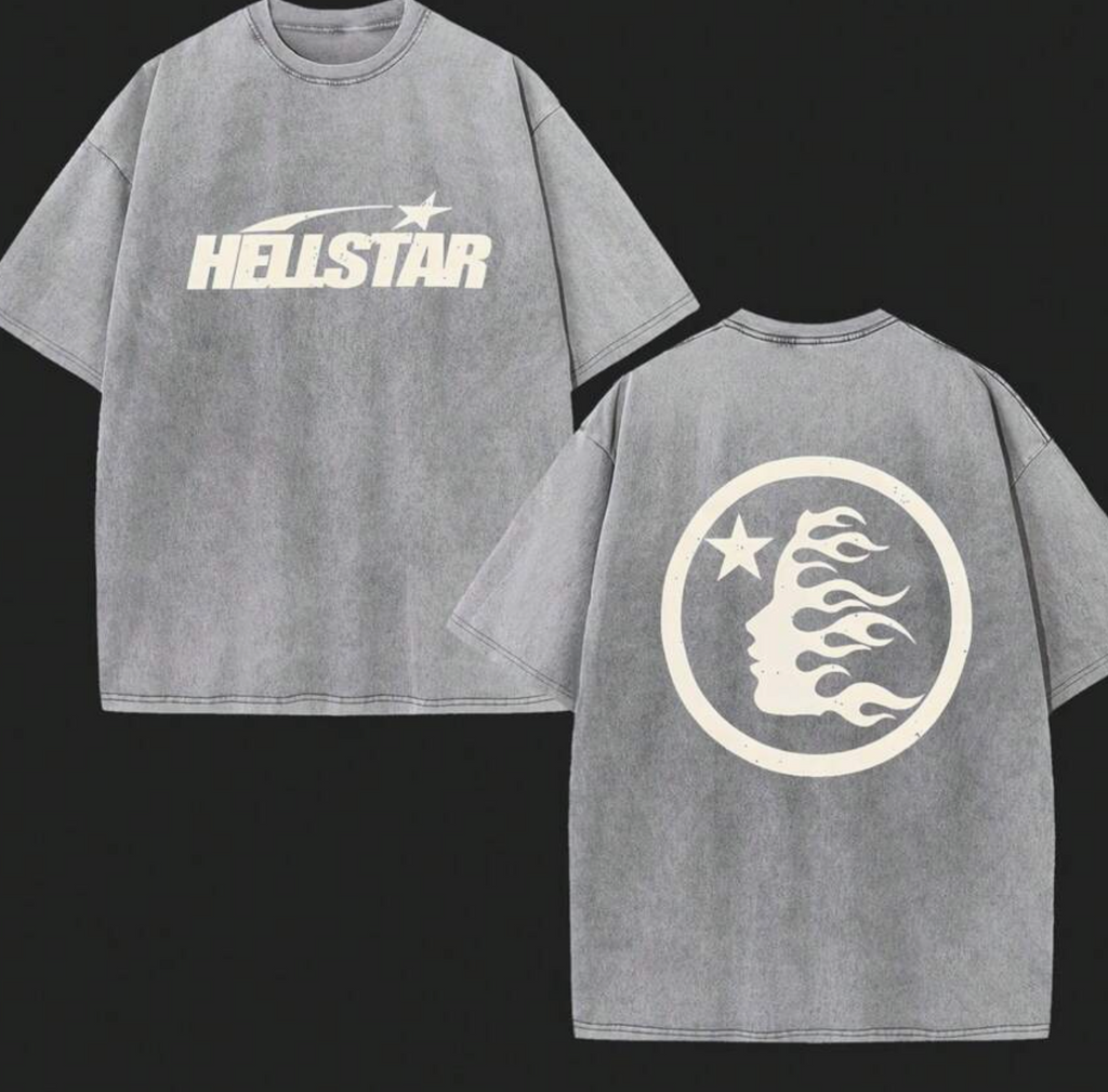 Casual HellStar Graphic Tee 100% Cotton